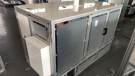 鋁型材設(shè)備安全防護(hù)罩?